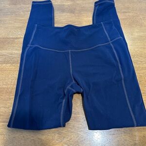 Athleta-Navy Blue Leggings